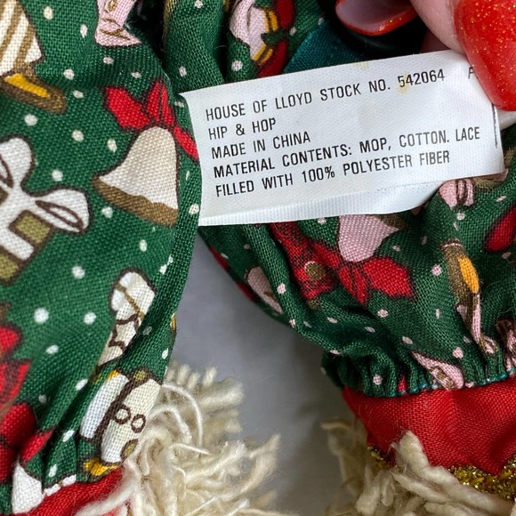 1995 Hip and Hop Christmas Decor House of Lloyd Christmas Around the World Bunny - Picture 7 of 11